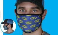 MSK001A 2 Color Print Custom Face Mask - Youth