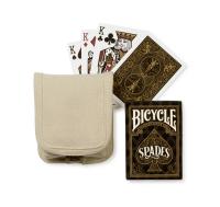 Bicycle® You're The Real Deal Spades Game Gift Set