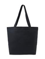 AWARE™ Recycled Cotton Shopper Tote Bag with Interior Zip Pocket