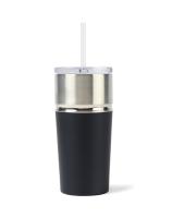 Emery 2-in-1 Double Wall Stainless Tumbler - 16 Oz.