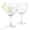 Final Touch Gin Lead-Free Crystal Glasses - Set of 2
