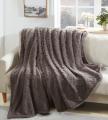 Coleman Sherpa Blanket - Charcoal Grey / Queen