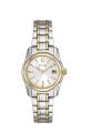 Ladies' Classic Two Tone with Silver Sunray Dial