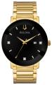 Men's Futuro Modern Collection in Gold Tone with Black Dial