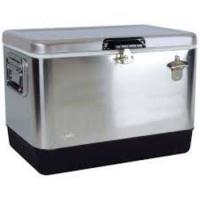 Stainless Steel Ice Chest Cooler with Bottle Opener 51L