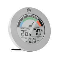 Comfort Index Thermo Hygrometer - Silver