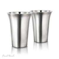 Final Touch 12 oz Double-Wall Coffee Cups - Set of 2