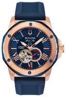 Men's Marine Star Automatic Collection in Blue with Rose Gold