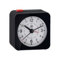 Mini Travel Alarm Clock - Black/White