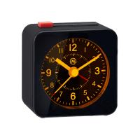 Mini Travel Alarm Clock - Black
