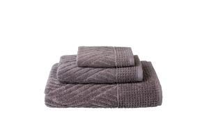 Mayfair Set of 3 Towels - Steel