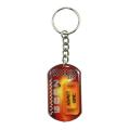 Dog Tag Double Sided Imprint - Key Chain