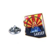 Full Color Domed Lapel Pin - 1.1 - 2 Sq. In.