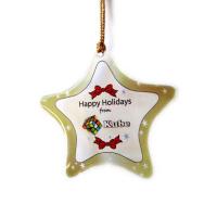 Shatterproof Holiday Ornament Double Sided Imprint - 6.1 to 7 Sq. In.