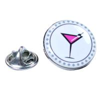 Full Color Domed Lapel Pin - 3/4" Round