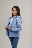 O8 Lifestyle Full Zip Packable Jacket Powder Blue