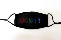 LED Luminous Mask with Message Display
