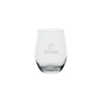 NAPA STEMLESS WINE GLASS - ETCHED