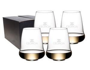 Stemless Wings Riesling 16.23oz / Set of 4