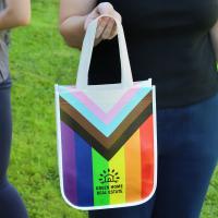 Progress Pride Laminated Fashion Tote Bag
