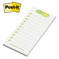 Post-it® Custom Printed Notes 2 3/4 x 6 - 25-sheets / 2 Color
