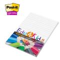 Post-it® Custom Printed Notes Full Color Program 4 x 6 - 50-sheets / 4 Color Process