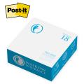 Post-it® Custom Printed Notes Calendar Cubes 3-3/8" x 3-3/8" x 1-5/8" - One Size / 4 color process, 1-4 designs on sides, Includes Dynamic Print sheet printing