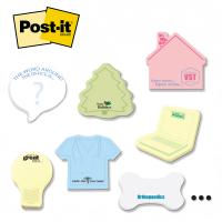 Post-it® Custom Printed Notes Shapes &mdash; Large - 25-sheets / 1 Color