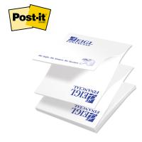 Post-it® Custom Printed Pop-up Notes 2-3/4" x 3" - 50-sheets / 1 spot color, 1 imprint