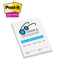 Post-it® Custom Printed Notes 2 x 3 - 100-sheets / 1 Color