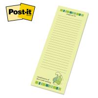 Post-it® Custom Printed Notes 3 x 8 - 100-sheets / 3 & 4 Color