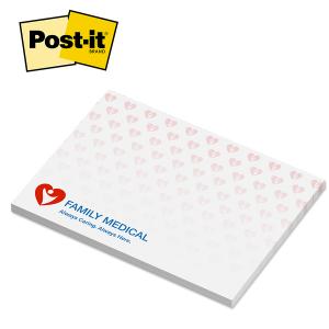 Post-it® Custom Printed Notes 3 x 4 - 100-sheets / 3 & 4 Color