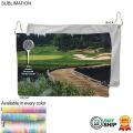72 Hr Fast Ship - Microfiber Terry Golf Towel, 12x18, Sublimated