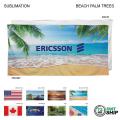 72 Hr Fast Ship - Stock Design Sublimated, Heavier Weight, Plush Velour Terry Beach Towel, 30x60