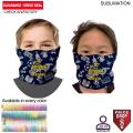 Personalized Sublimated Tubular YOUTH Neck Gaiter Facemasks (In stock, Fast production)