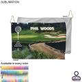 Personalized Sublimated Microfiber Terry Golf Towel, 5x18