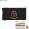 Colored Microfiber DriLite Terry Beach Towel, 30x60, Sublimated in Any PMS color Edge to Edge 1 side