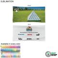 72 Hr Fast Ship - Golf Caddie Tournament Towel in Microfiber Terry, 22"x44", Sublimated 2 sides