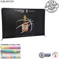 48Hr Quick Ship -10'W x 90"H EuroFit Straight Wall Display Kit with Full Color Graphics Double Sided