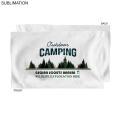 White Microfiber Terry Towel, 15x25, Sublimated