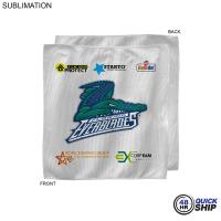 48 Hr Quick Ship - Sponsorship Rally Towel, 15x15, Sublimated