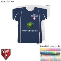Curling Shirt Shape Rally Towel, 17x18, Sublimated