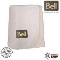24 Hr Express Ship - Sherpa Faux Wool Lined Micro Mink Throw, 50x60, with Lasered logo patch