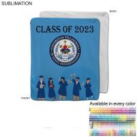Graduation Blanket in Ultra Soft and Smooth Microfleece, 50x60, Couch size, Sublimated