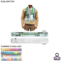 Personalized Sublimated Econo Fleece Scarf, 6x50