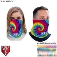 Sublimated BEST VALUE lightweight Seamless Neck Gaiter (In stock, Fast production)