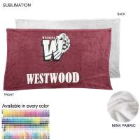 Plush and Cozy Mink Fleece Blanket, 30x60, Sublimated or Blank