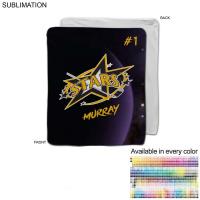 Team Blanket in soft Microfleece, 50x60, Couch size, Sublimated edge to edge