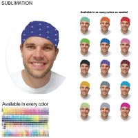 Team Building Sublimated Multifunction Tubular Headwear (Fandanna Bandanna), Available in all Colors