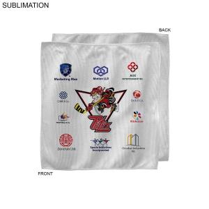 Sponsorship Rally Towel, 12x12, Sublimated